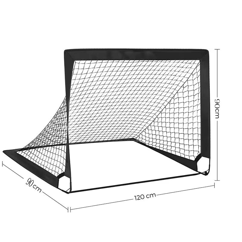 High Quality Backyard Soccer Goal 4x3 Ft Portable Pop Up Soccer Nets Folding Indoor Goal For Youth Adult Perfect For Practice