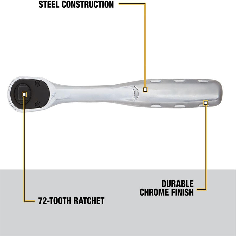 84-Piece Socket & Socket Wrench Sets SAE and Metric Mechanic Tool Kit with Bits Combination Wrench Hex Wrenches Accessories Storage Case