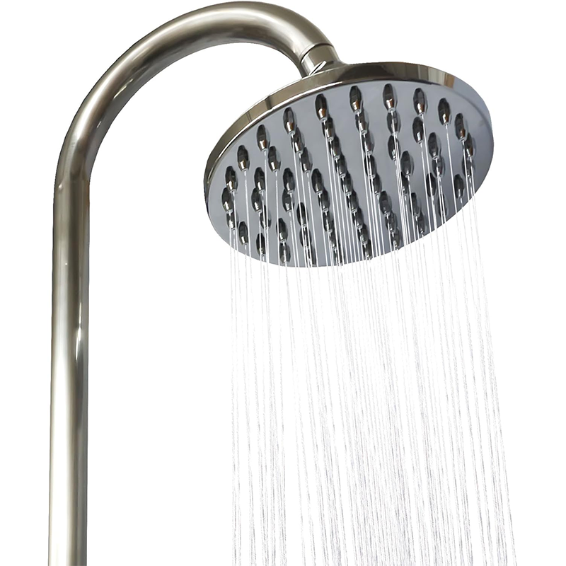 Stainless Steel Solar Shower 20L Outdoor Yard Garden Camping Swimming Pool Installable Portable