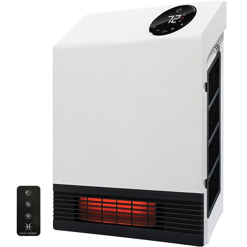 1000W Space Heaters Wall-Mount/Tabletop for Indoor Use Small Space Heaters with Wireless Remote Control