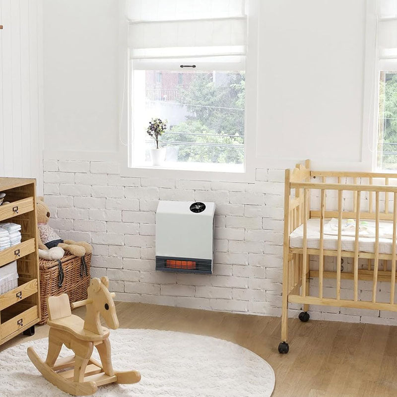 1000W Space Heaters Wall-Mount/Tabletop for Indoor Use Small Space Heaters with Wireless Remote Control