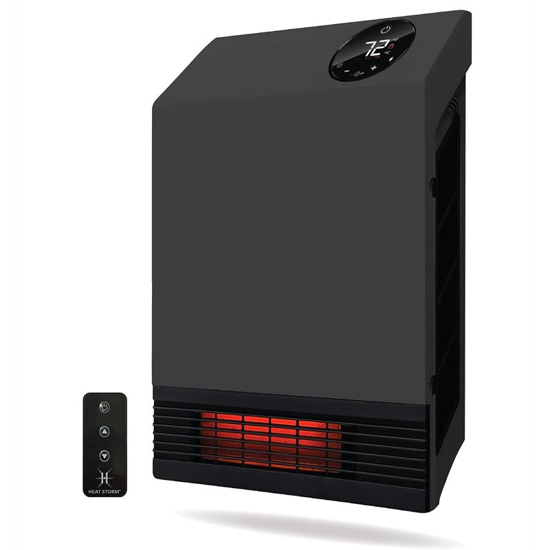 1000W Space Heaters Wall-Mount/Tabletop for Indoor Use Small Space Heaters with Wireless Remote Control
