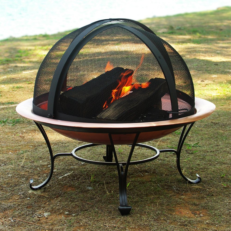 24" Spark Screen Easy to install fire pit spark screen size
