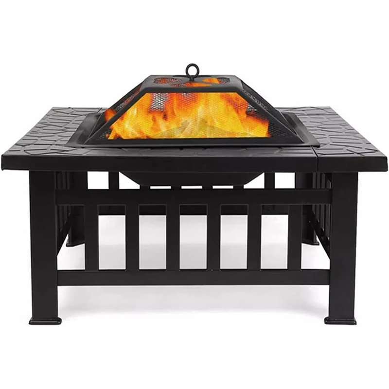 Spark screen grill cover square brazier cover stove table heating stove charcoal stove cover