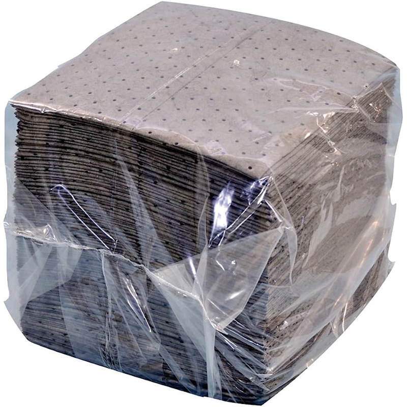 100 Pcs Spill Absorbent Pads, 9.8 x 13 Inch, Oil Absorbent Pads Weight Dimpled Pad Garage Accessories Water, for Absorbing Protecting Home Garage Basement