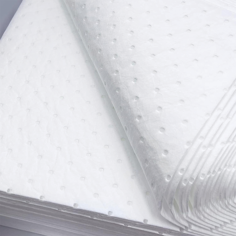 20Pcs Spill Absorbent Pads, Heavyweight Oil Absorbing Pads, 15" x 20" for Oil, Water and Other Liquids