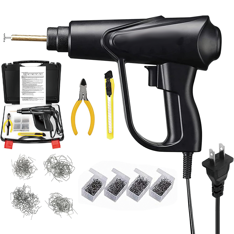 70W Hot Plastic Welding Kit,Hot Staplers Plastics Welding Machine Car tool PVC Welder Gun Soldering Iron For Plastic Auto Bumper Repair Kit for Workshop
