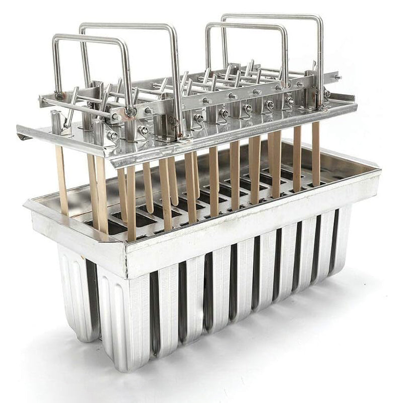 Stainless Steel Ice Cream Stick Model Ice Pop Holder 20pcs Ice Cream Stick Holder DIY Kitchen