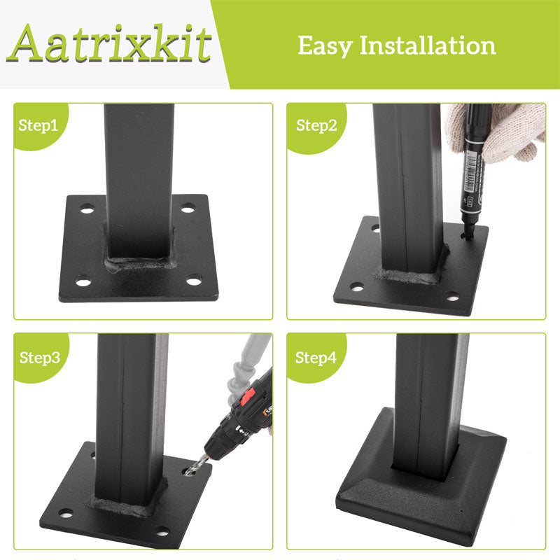 Stair Handrail, 39 Inch Handrail Column Indoor And Outdoor Home Floor Handrail