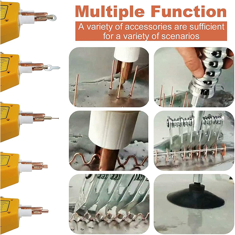 800VA Stud Welder Dent Repair Kit,Auto Body Dent Repair Kit Stud Welder Kit for Auto Debt Repair