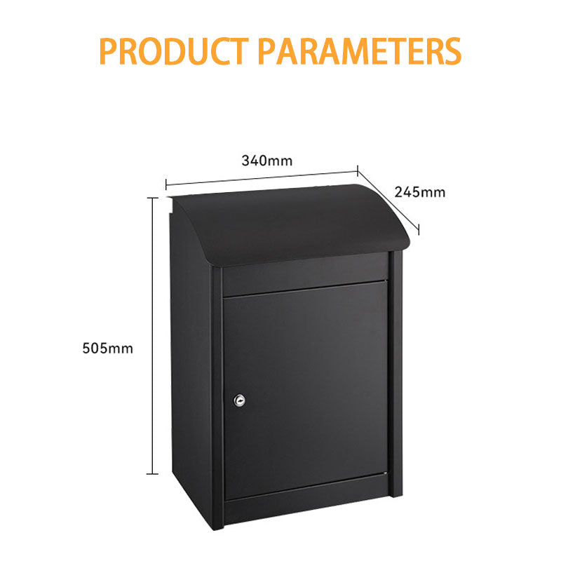 Home public express cabinet, small wall-mounted floor suggestion box, anti-theft inbox, outdoor locked mailbox