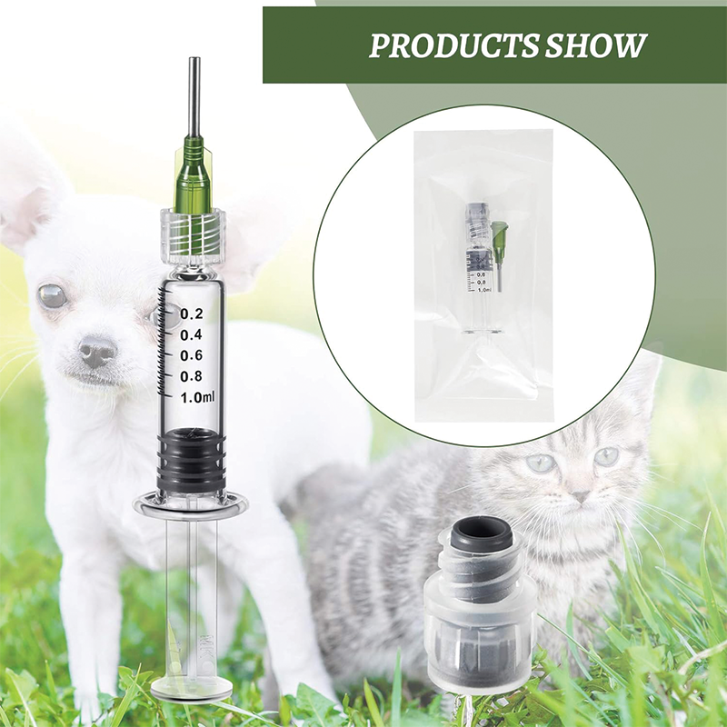 12PCS 1 ml Borosilicate Glass Luer Lock Syringe, Reusable Glass Syringe with 14 Ga Blunt Tip Fill for Art and Craft, Thick Liquid, Oils