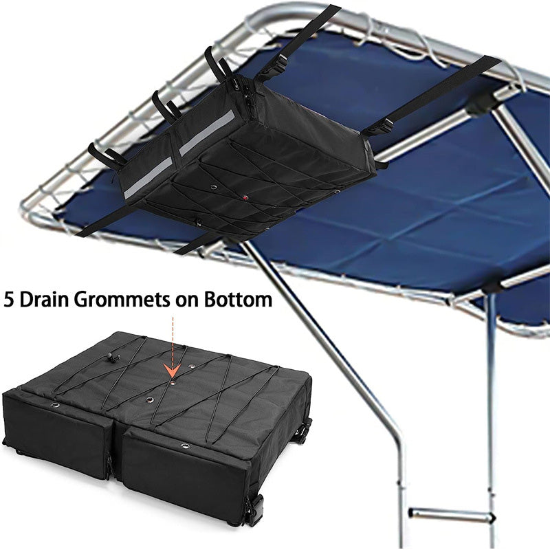 Life Jacket Storage Bag, Can Hold 4 Life Jackets, Black Yacht Roof Hanging Bag (Not Including Life Jackets)