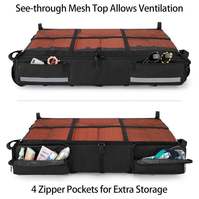 Life Jacket Storage Bag, Can Hold 6 Life Jackets, Black Yacht Roof Hanging Bag (Not Including Life Jackets)