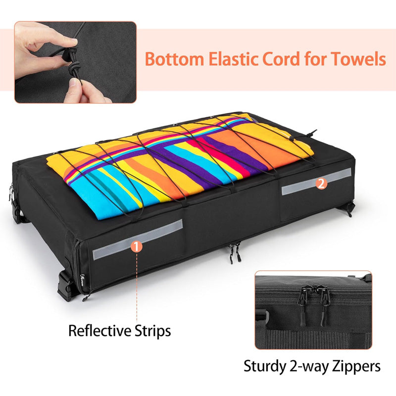 Life Jacket Storage Bag, Can Hold 6 Life Jackets, Black Yacht Roof Hanging Bag (Not Including Life Jackets)