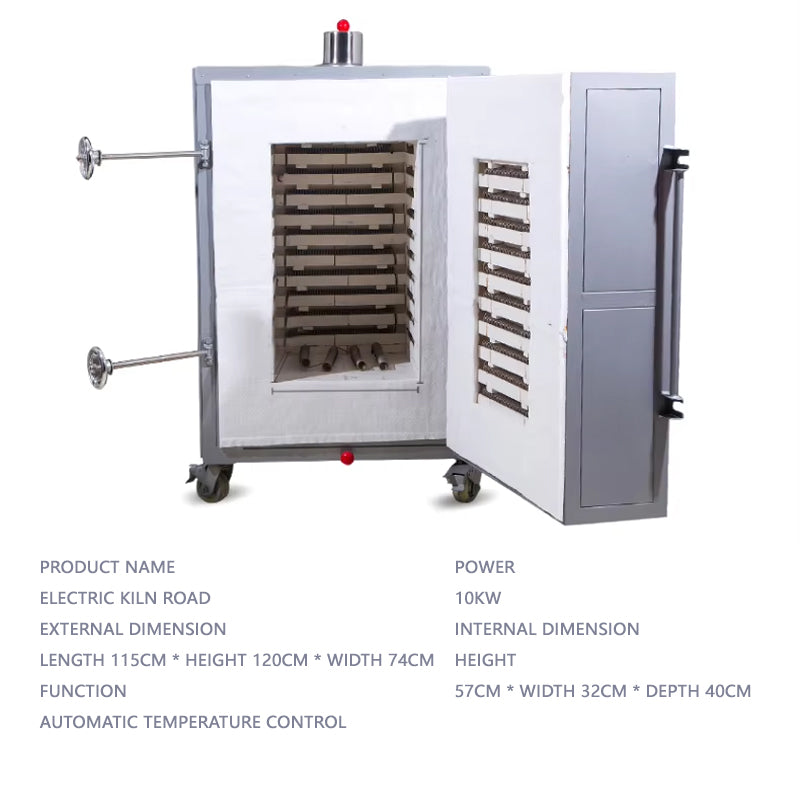 220V Laboratory Muffle Furnace Ceramic Kiln 1300 Degree Electric Ceramic Stove For Pottery Ceramics