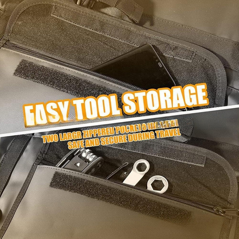 Tailgate Pad For Mountain Bikes Pickup Truck Tailgate Protection Pad With 2 Tool Pockets 52'' Wide For 5 Bikes