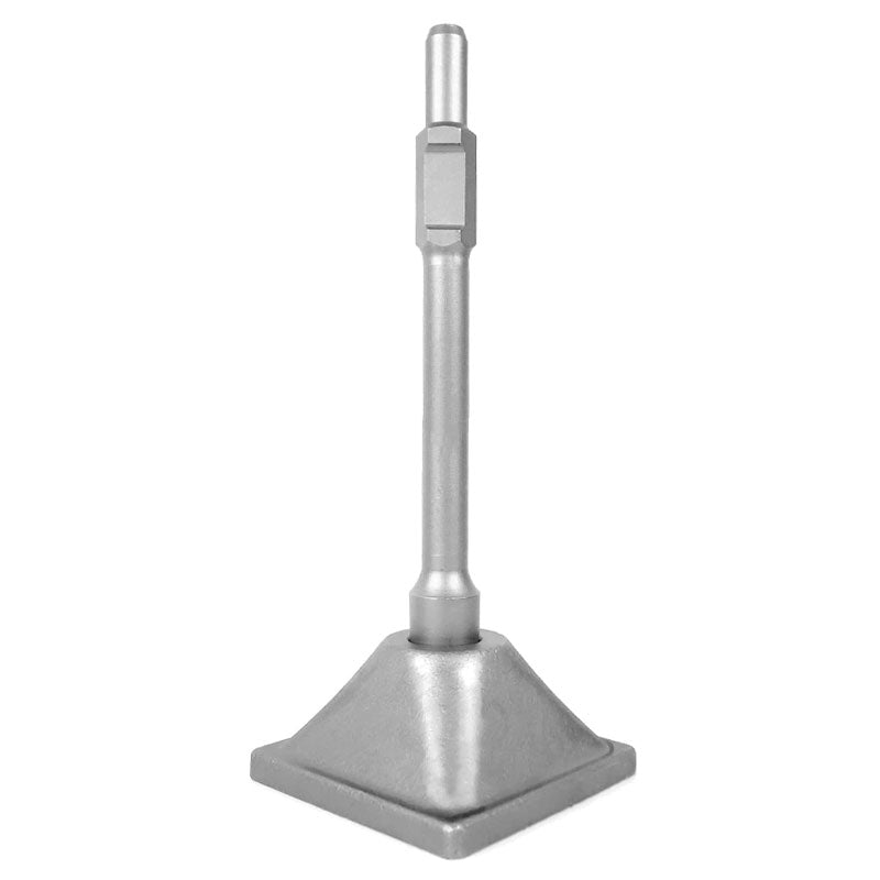 1-3/16" (30mm) Tamper Handle And Tamper Plate, Soil Tamper 6 x 6" Tamper Plate, Concrete Tamper, Asphalt Tool