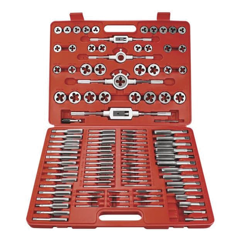 110 Piece Tap and Die Set, Metric Tap and Die Set for Cutting External Internal Threads with Storage Case