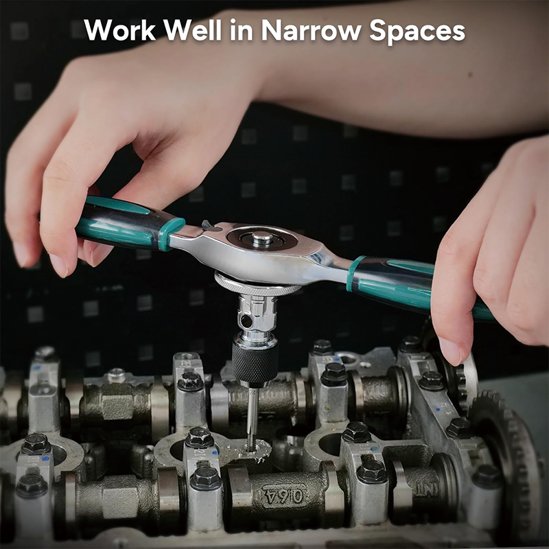 76-Piece Tap and Die Set, Metric Tap and Die Set, with Complete Accessories and Storage Case for Internal and External Threading