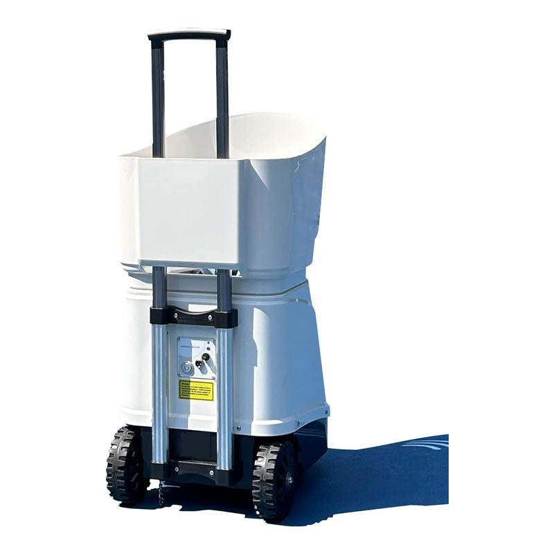 Tennis Ball Machine Automatic Tennis Ball Launcher Portable Tennis Ball Machine up to 150 Balls Capacity