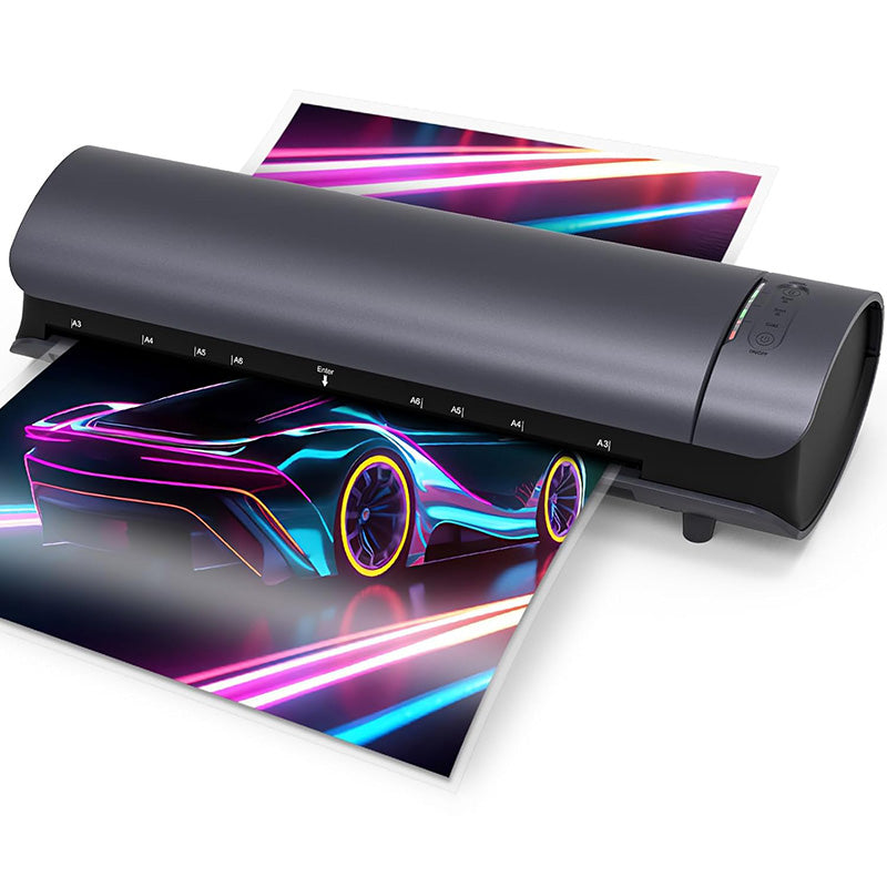 13 Inch Thermal Laminator Machine 11x17 Inch Laminator Personal Cold Hot Lamination Machine A3/A4/A5/A6 Laminating Machine for Home Office School Use