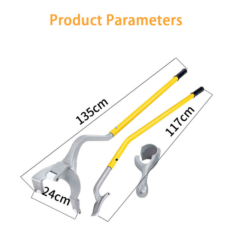 Large Vehicle Tubeless Tire Changing Tool, Car Tire Disassembly Tool, Truck Tire Changing Tool Three-Piece Set