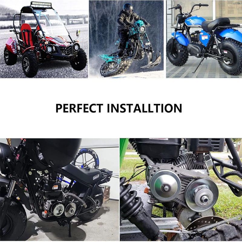 Torque Converter CVT 2HP-7HP 3/4\" Go Kart Clutch 212CC 30 Series Go Kart Mini Bike 30-75 Engine Drive Replacement for Predator 212 Clutch Set