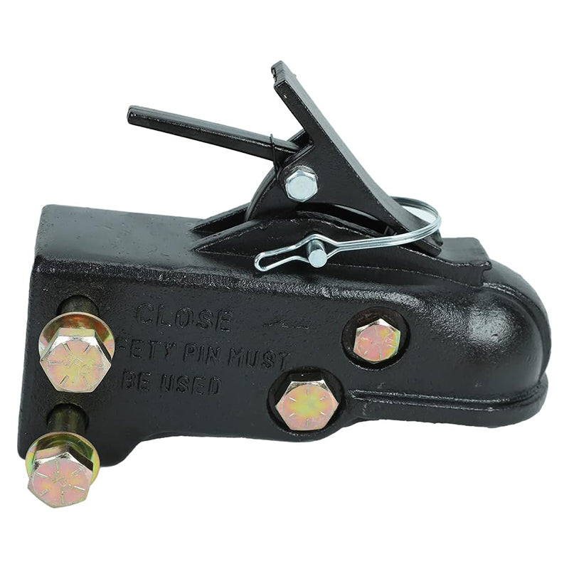 15000LBS Capacity Channel-Mount Coupler with Hardware Kit Heavy Duty Cast Adjustable Trailer Coupler 2-5/16 in