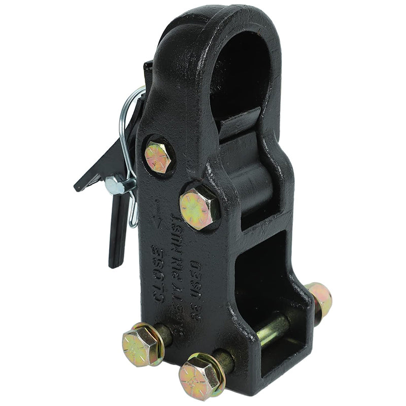 15000LBS Capacity Channel-Mount Coupler with Hardware Kit Heavy Duty Cast Adjustable Trailer Coupler 2-5/16 in