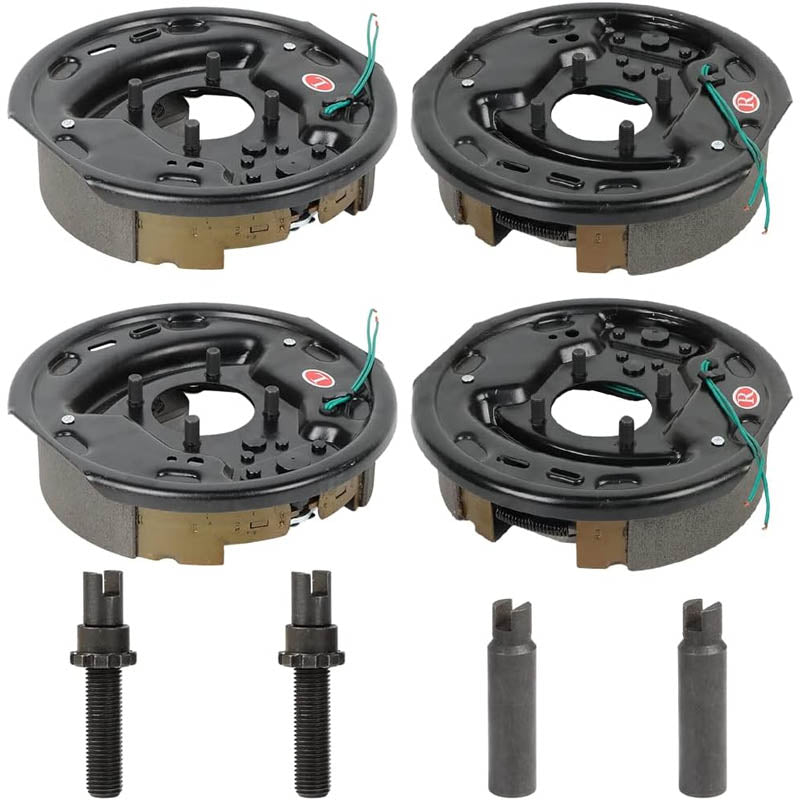 Trailer Electric Brake with 2 right and 2 left brakes Axles size 7000 pounds 21003 10" X 2-1/4" 4 brakes