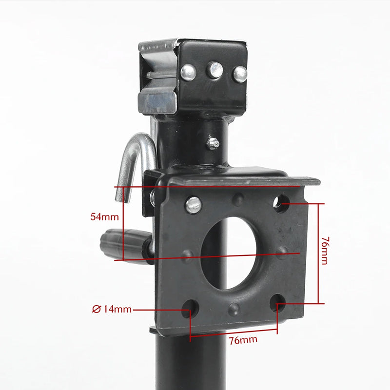 2000 Lbs 15 Inch Side Wind Bracket Mount Swivel Trailer Jack Stands Support Legs Corner Steady Camper Parts Caravan Accessories