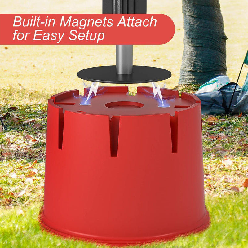 Trailer Jack Block, 2,000 Pounds (Double Deck), Rv Travel Accessories Use For Any Tongue Jack, Post, Foot, 5th Wheels, 2-Pack