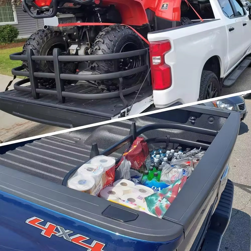 High-Quality Universal Black Pickup Truck Rear Tailgate Bed Extender55"-65"