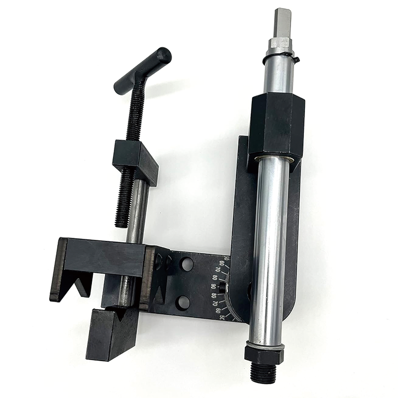 Pipe Notcher Punch,for 0-50 Degree Tube Notcher Tool Notches 1/2''-2'' Round Tubing Bore Hole Pipe Knotcher Aluminium Frame Tubing Notcher