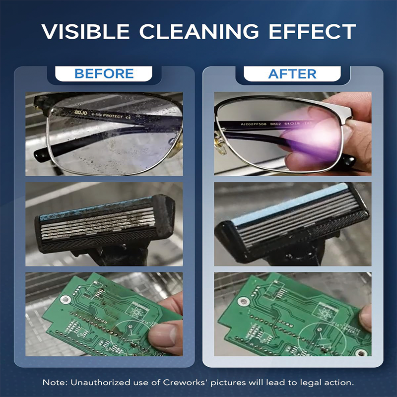 2L Ultrasonic Cleaner, 66W Digital Sonic Cavitation Cleaner with Heater for Jewelry Watch Glasses Circuit Board Dentures Small Parts Dental Instrument