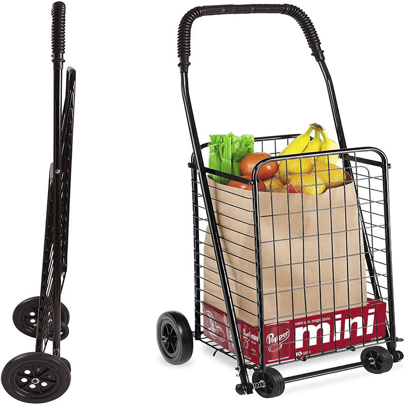 Utility Carts with Wheels 90lbs to be used for Shopping Grocery Laundry and Stair Climber Cart