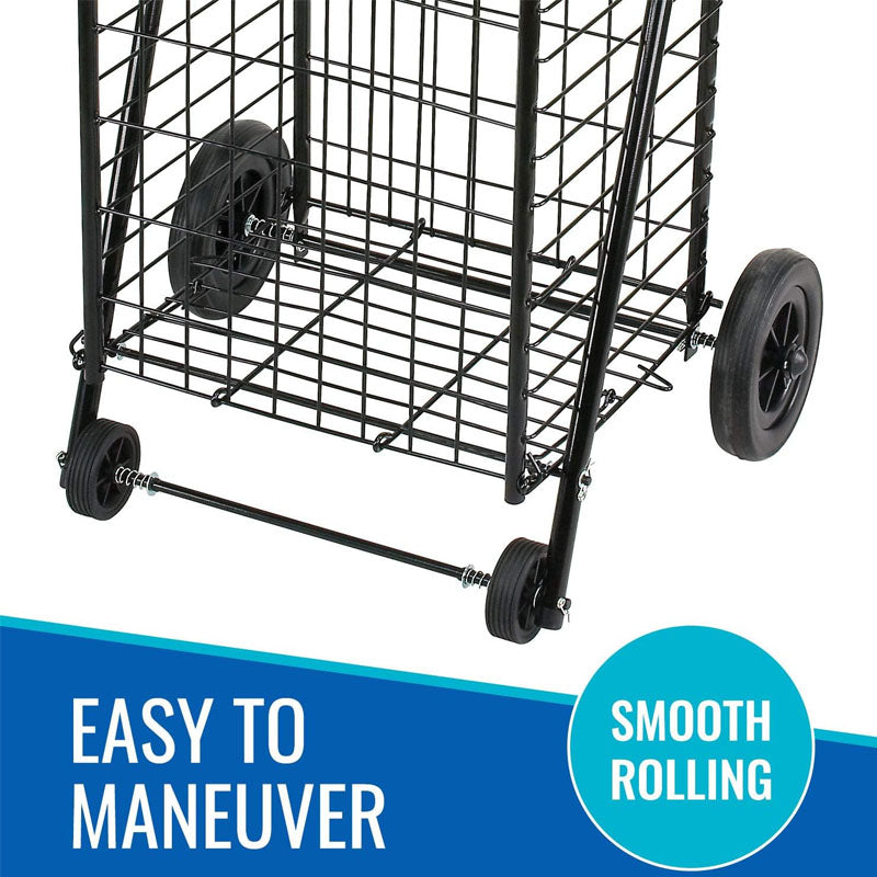 Utility Carts with Wheels 90lbs to be used for Shopping Grocery Laundry and Stair Climber Cart