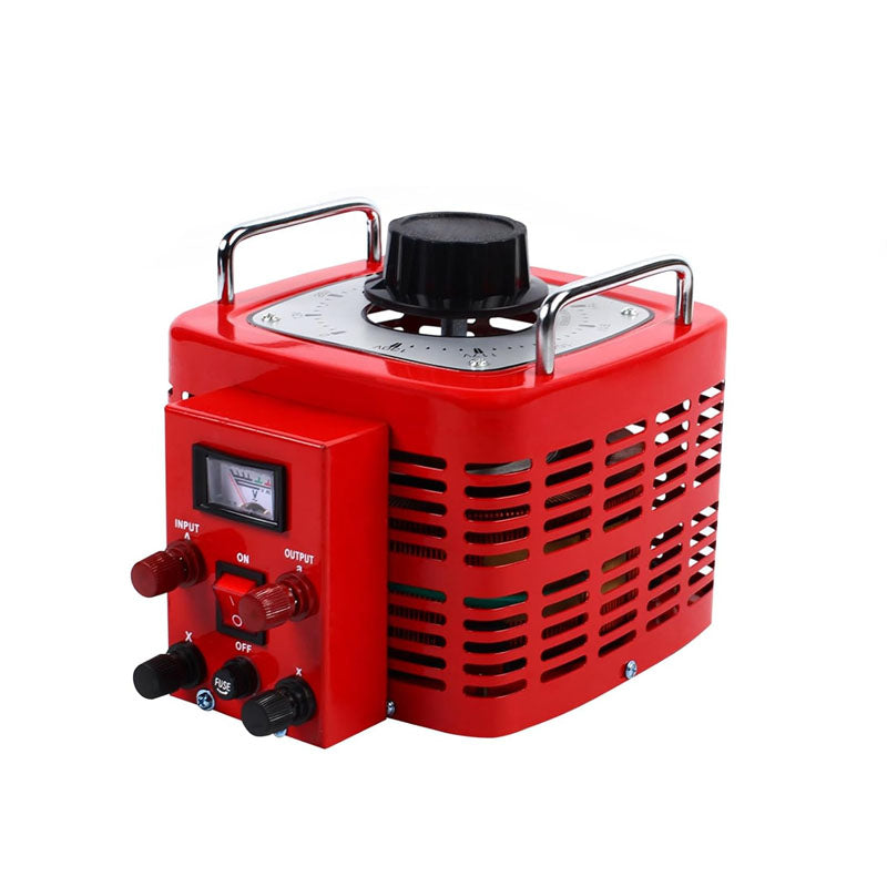 3000W Variable Transformer 110V Input Variac Variable AC Voltage Regulator Metered for Home Industrial Office