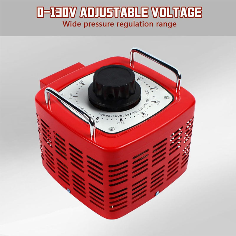 3000W Variable Transformer 110V Input Variac Variable AC Voltage Regulator Metered for Home Industrial Office