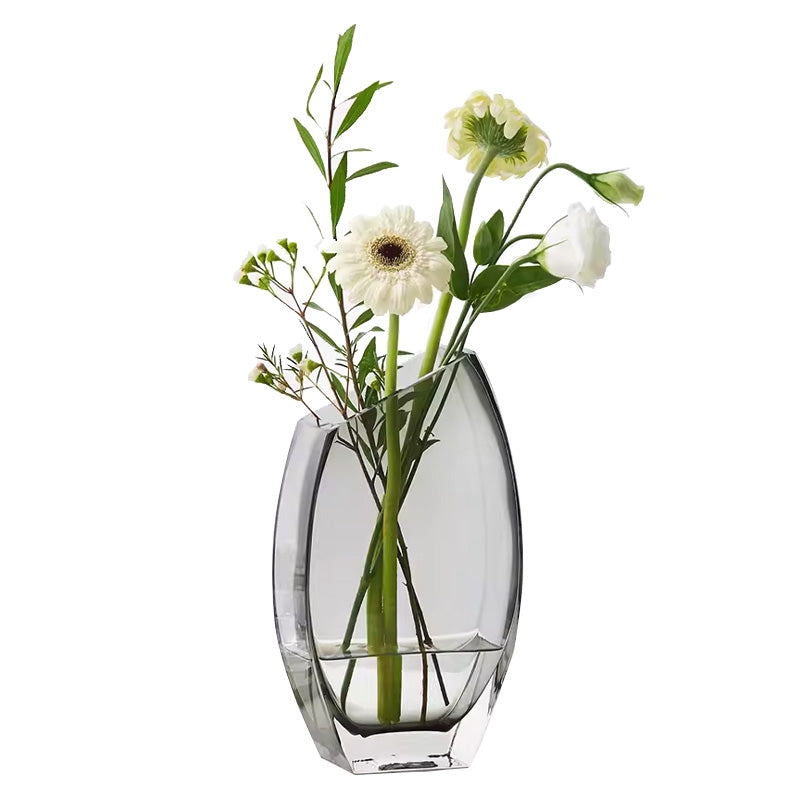 Creative Glass Vase, Art Ornament Living Room Flower Arrangement Ins Wind Tulip Flower Vase