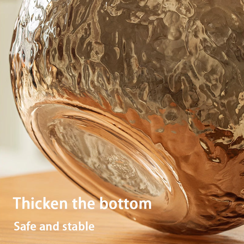 Creative Glass Vase, Living Room Flower Arrangement Glass Premium Sense Entrance Home Dining Table Decoration Vase