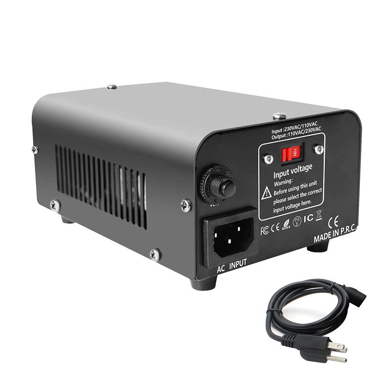 500W Voltage Converter Transformer Heavy Duty Step Up/Down Transformer 110/120 Volt - 220/240 Volt