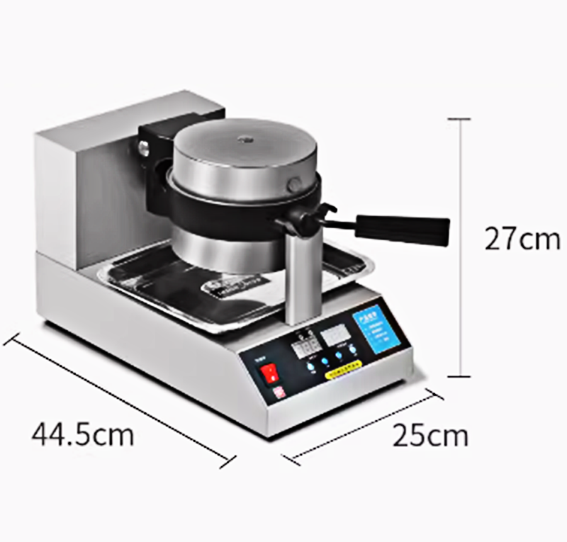 Computer Version Of The Rotary Waffle Oven Digital Display 0-400℃ Arbitrary Adjustment