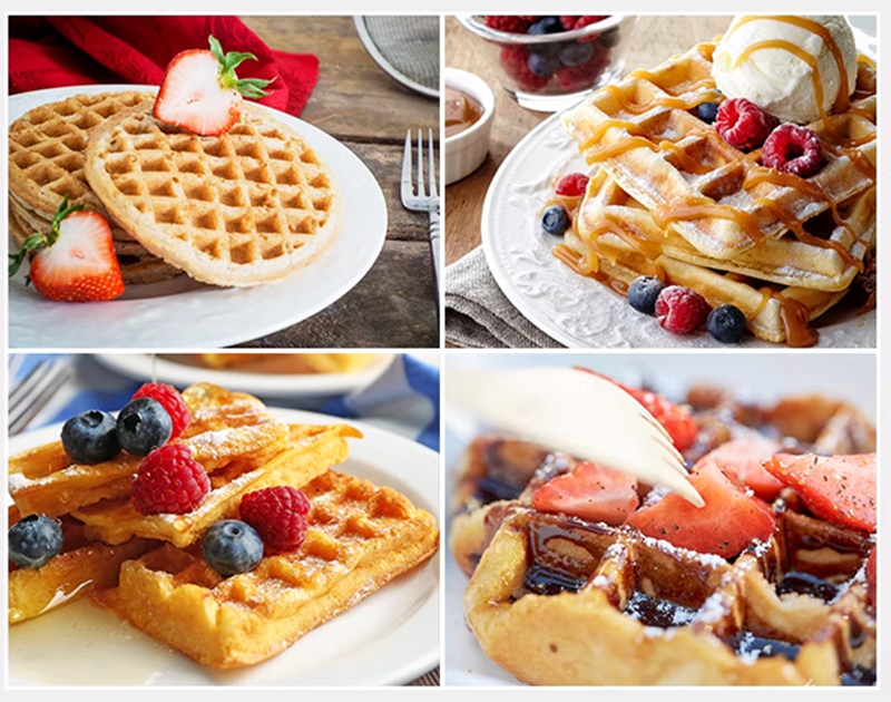 Computer Version Of The Rotary Waffle Oven Digital Display 0-400℃ Arbitrary Adjustment