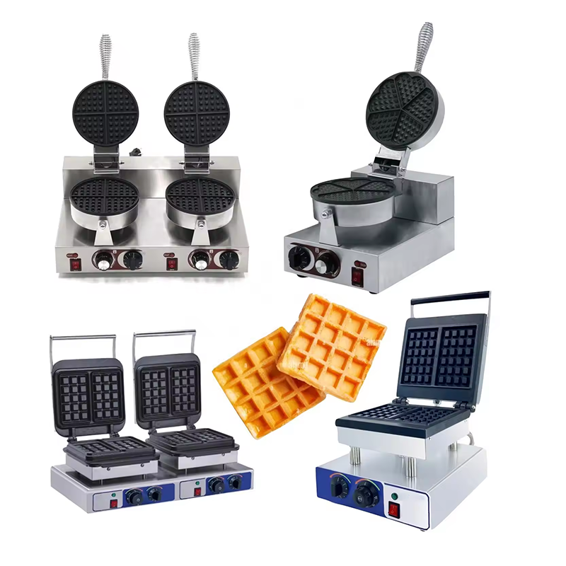 25-Hole Heart-Shaped Waffle Maker Commercial Love Dorayaki Machine