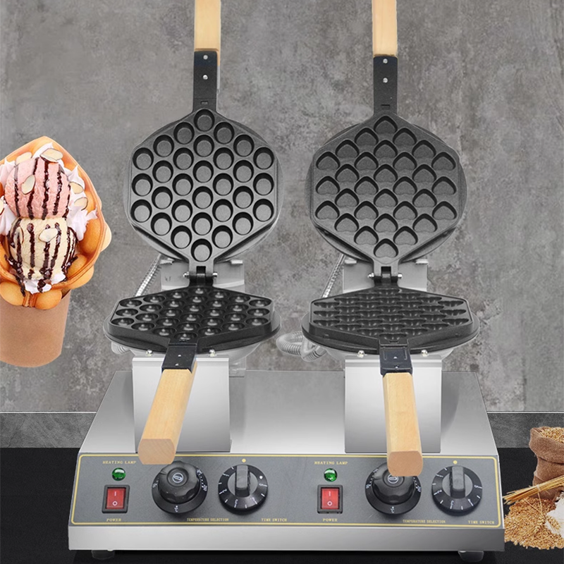 Gas Double Head Egg Waffle Maker