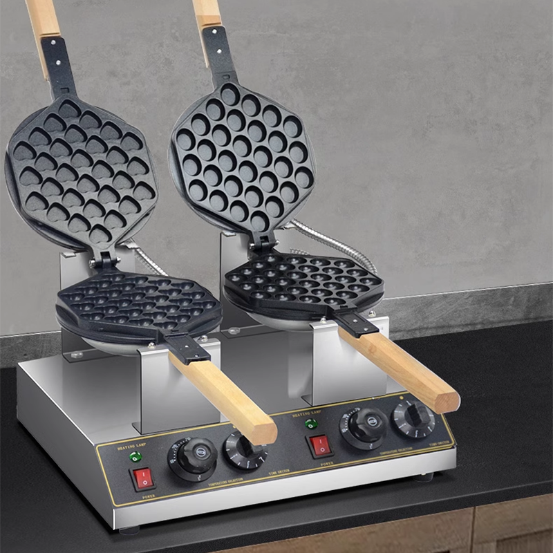 Gas Double Head Egg Waffle Maker