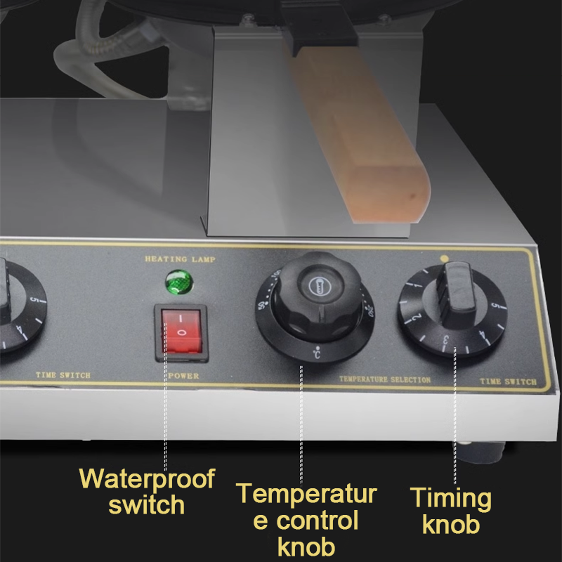 Gas Double Head Egg Waffle Maker