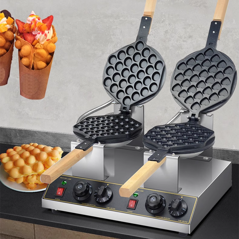 Gas Double Head Egg Waffle Maker